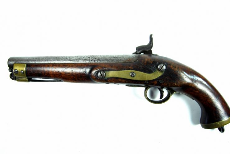 Pistola Inglesa circa 1850 para la Cia de Indias Orientales